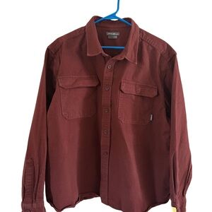 Eddie Bauer Maroon Men's Shirt